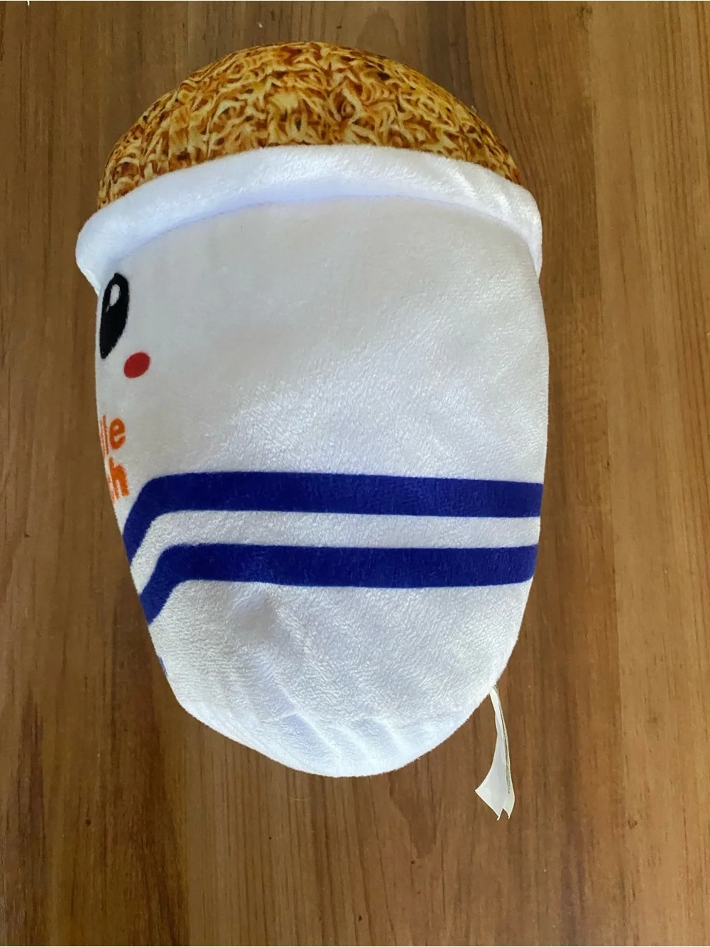 Ramen Noodle Lunch Soy Plush Kids Accessory - White & Yellow